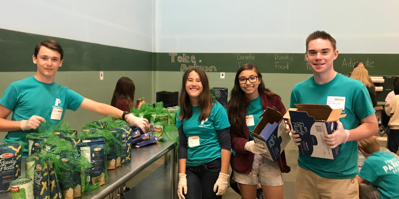Grade 7 Students Spend the Day Making a Meaningful Difference in San Diego