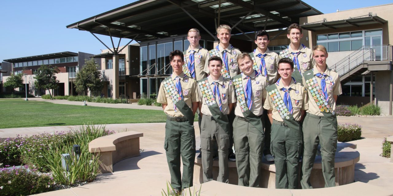 9 Members of the Class of 2018 Earn Eagle Scout Honor