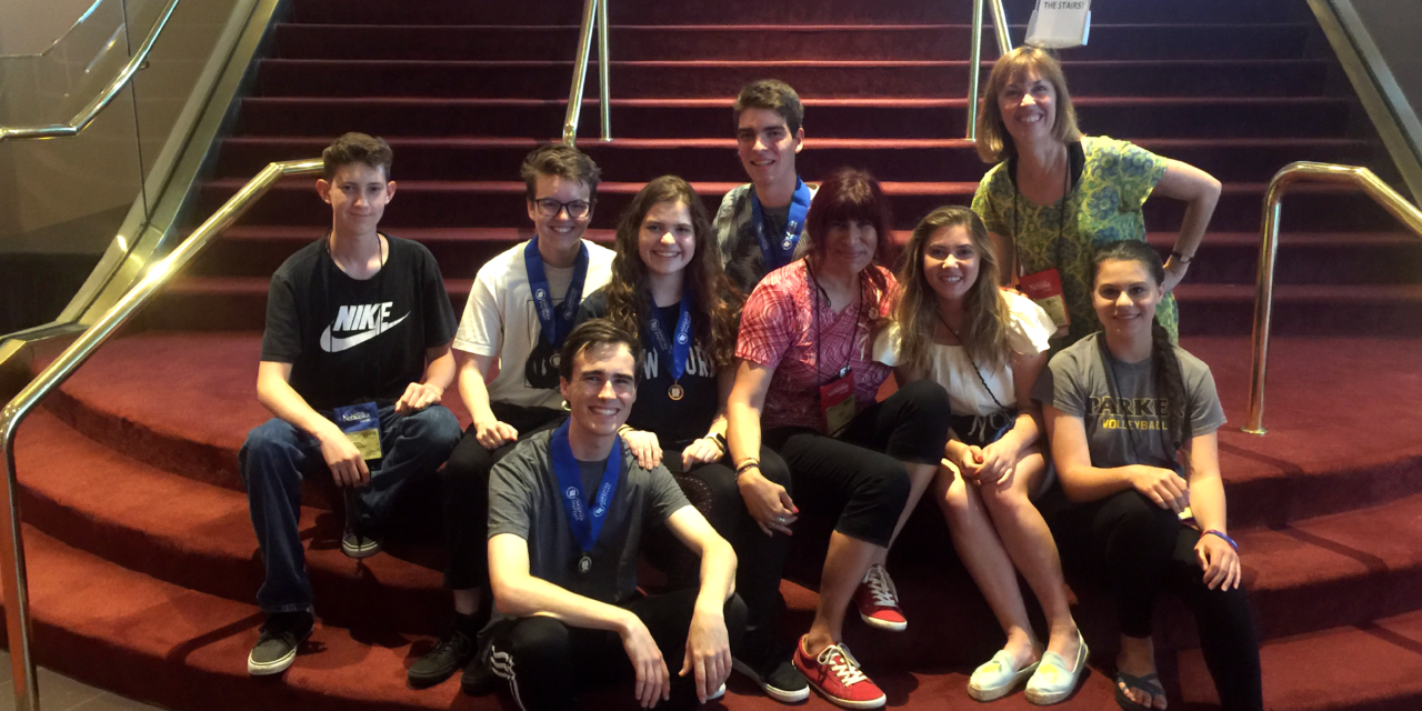 PARKER RECEIVES SUPERIOR RATINGS AT INTERNATIONAL THESPIAN FESTIVAL