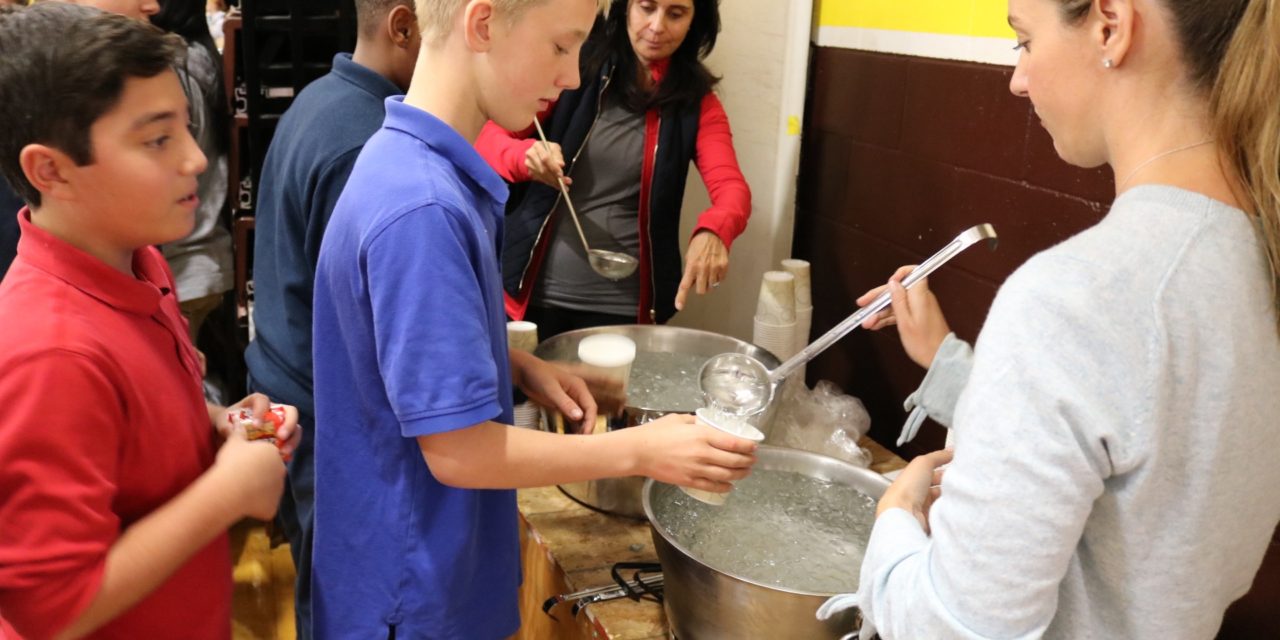 Middle Schoolers learn how inequality leads to hunger in simulated experience