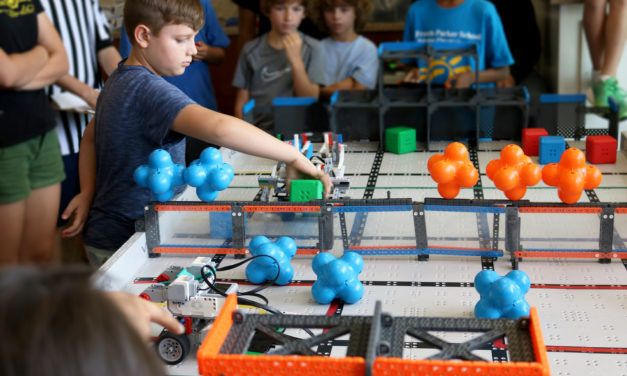 Students build and battle their way to a STEM education at Parker’s Robo.Camp 2017