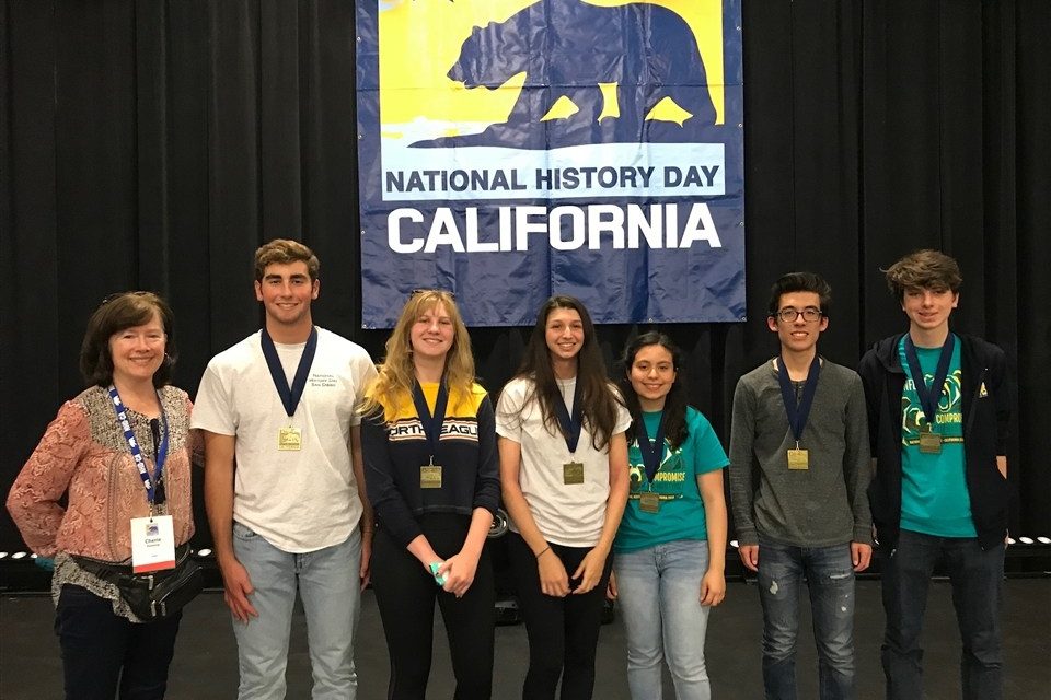 Parker Students Rock the State History Day Competition and Move on to Nationals