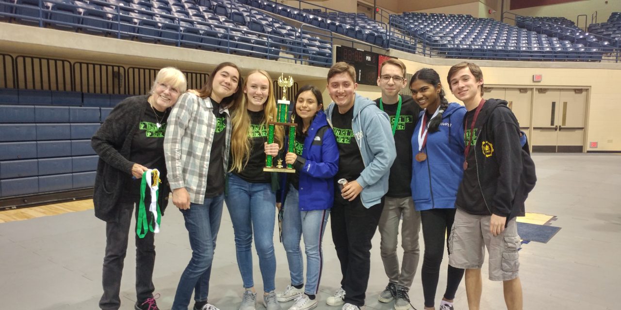 Upper School students place in top 10 at Regional Science Olympiad