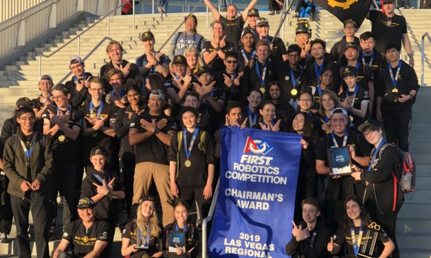 Parker Robotics team Wins Chairman’s Award for the Third Time