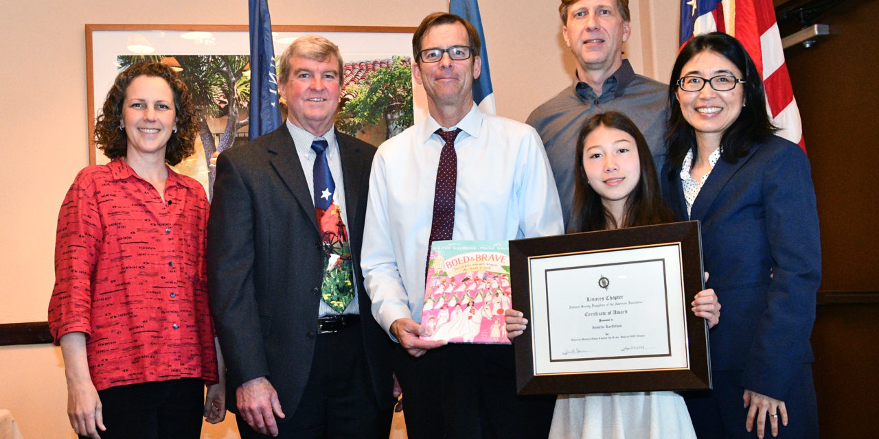 Parker Student Wins District Level DAR American History Essay Contest