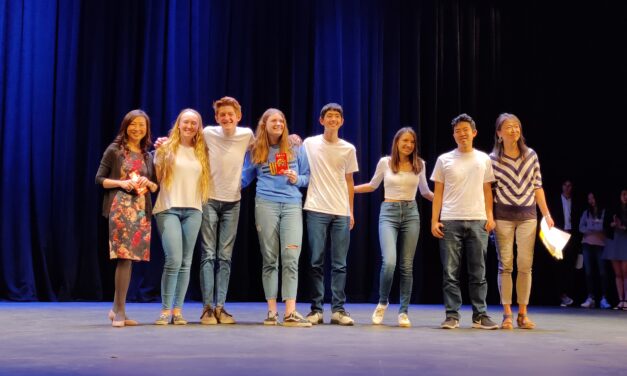 Parker students win first, third place at ‘Chinese Song Singing Contest’ in LA