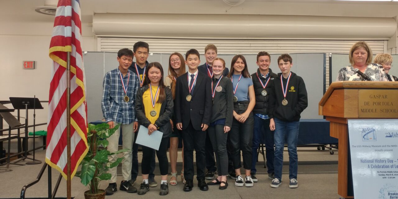 Parker Students Score Big at National History Day Regional Competition