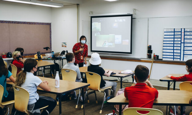 Middle School Students Make New Connections on Day 1