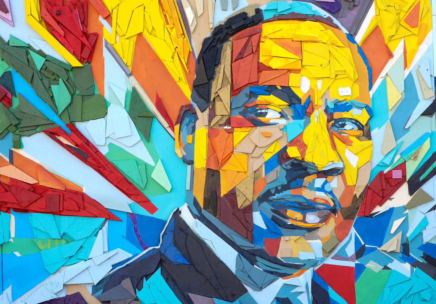 MLK Upper School mural