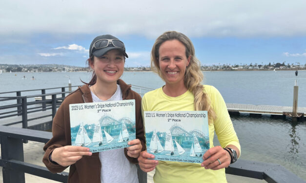 Parker Sailor and Coach Place 2nd at Summer Sailing Competition